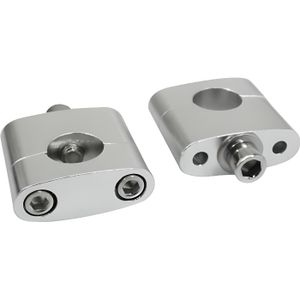 PAIRE DE PONTETS REHAUSSE UNIVERSELLE 15 mm GUIDON 22.2 mm-445214