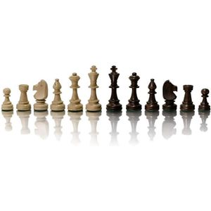 PION - FIGURINE DE JEU Figurines d'échecs pondérées en bois professionnel