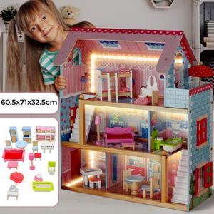 Barbie - La Maison Malibu - Maison de Poupées 6 Pièces à 2 étages - Plus de  25 accessoires - Dès 3 ans - Cdiscount Jeux - Jouets