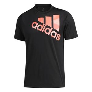 Tee shirt adidas noir homme clearance