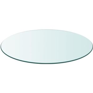 Plateau De Table Rond En Verre Achat Vente Pas Cher