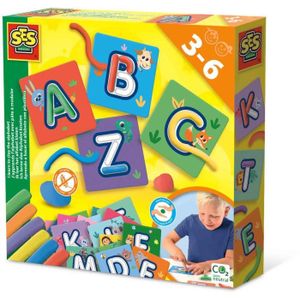 JEU DE PÂTE À MODELER J'apprends l'alphabet avec pâte à modeler - Jeu éd