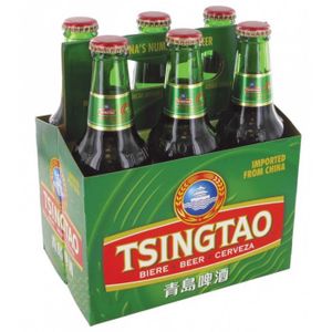 BIERE Bière Tsingtao 4,7° 330ml / Bouteille 24 bouteilles