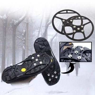 VGEBY 1 Paire Crampons anti verglas Chaussure Antidérapante taille L Simple  et utile - Cdiscount Sport