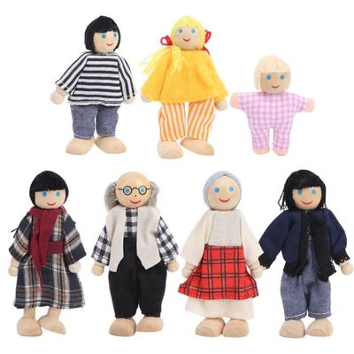 TOYANDONA 6pièces Marionnettes à Main Représentant Une Famille pour Garçon Fille Fêtes TOYANDONA 6pièces Marionnettes à Main Représentant Une Famille pour Garçon Fille Fêtes