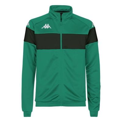 Veste de survetement homme Kappa Dacone vert manches longues taille XL Green black Cdiscount Sport