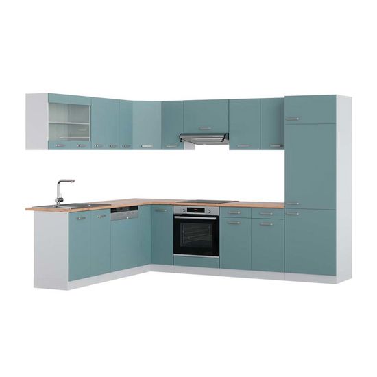 Cuisine D'angle Vicco R-Line - 227x287 Cm, Finition