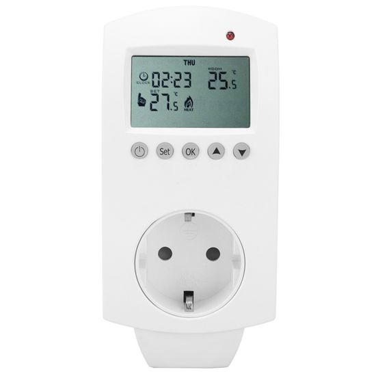 Thermomètre Tuyau Chauffage GUOYOU - 0-120°C - Fixation Ressort - Pour Chaudières Et Systèmes