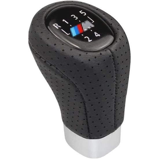 Pommeau Levier De Vitesse 5 Vitesses Pour Citroën Peugeot - Design Ergonomique Noir