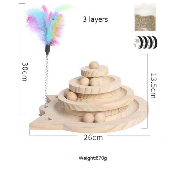 Jouet puzzle éducatif pour chien et chat niveau 2