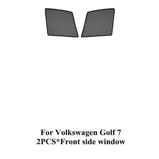Pare-soleil,Pare-brise extérieur en plastique pour VW GOLF 7 MK7 2014 –  2019,déflecteur de protection contre le soleil et