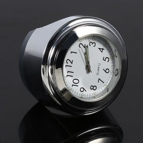 Guidon Horloge De Moto Accessoire De Montre Universel Pour Guidon De Moto En Montre Moto