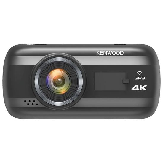 Kenwood DRV-A601W - Caméra embarquée 4K HD (3840 x 2160p à 30fps), Wi-Fi, accéléromètre G-Sensor 3 axes et GPS intégré ( Catégorie