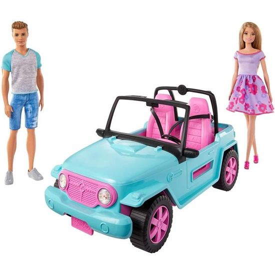 Voiture 4x4 barbie 2025