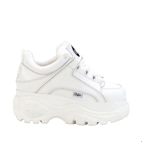 Chaussure lacets Buffalo 1339 14 2 0 Cuir Blanc Femme