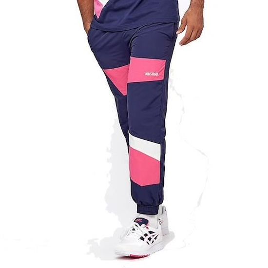 Pantalon de Survetement ASICS Tiger Colour Block Bleu Cdiscount Pret a Porter