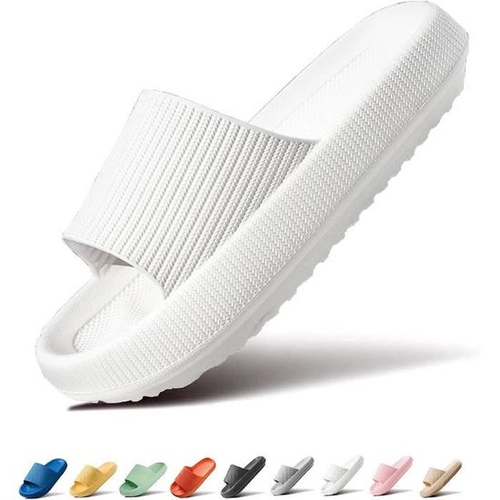 Vunavueya Claquettes Piscine - Taille 24-45 EU - Unisexe - Antidérapant - Léger Et Confortable