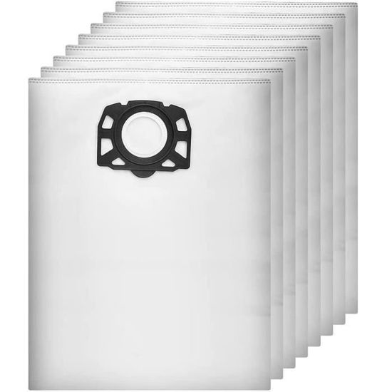 Kit 10 Sacchetti + 2 Filtri Per Aspirapolvere Karcher WD4/WD5/WD6/MV4/MV5/MV6