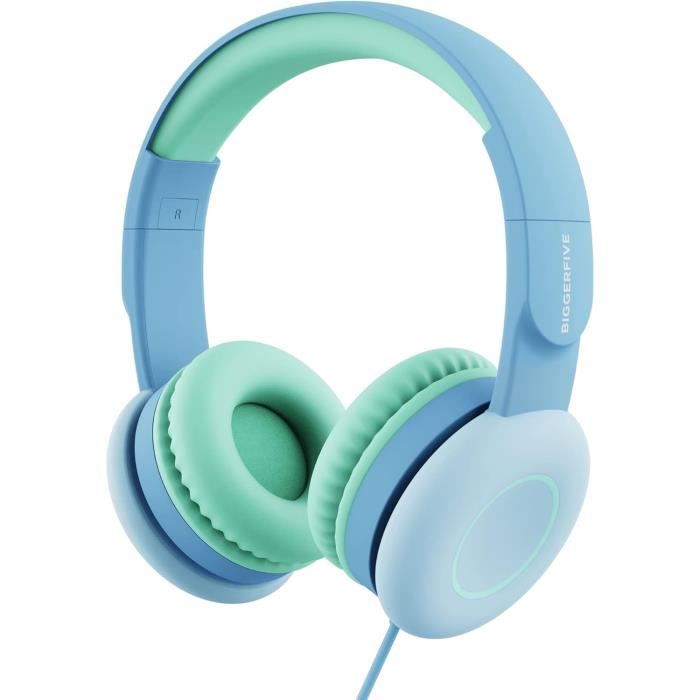 iClever Casque Audio Enfant, Ecouteurs Enfants Filaire, Bandeau