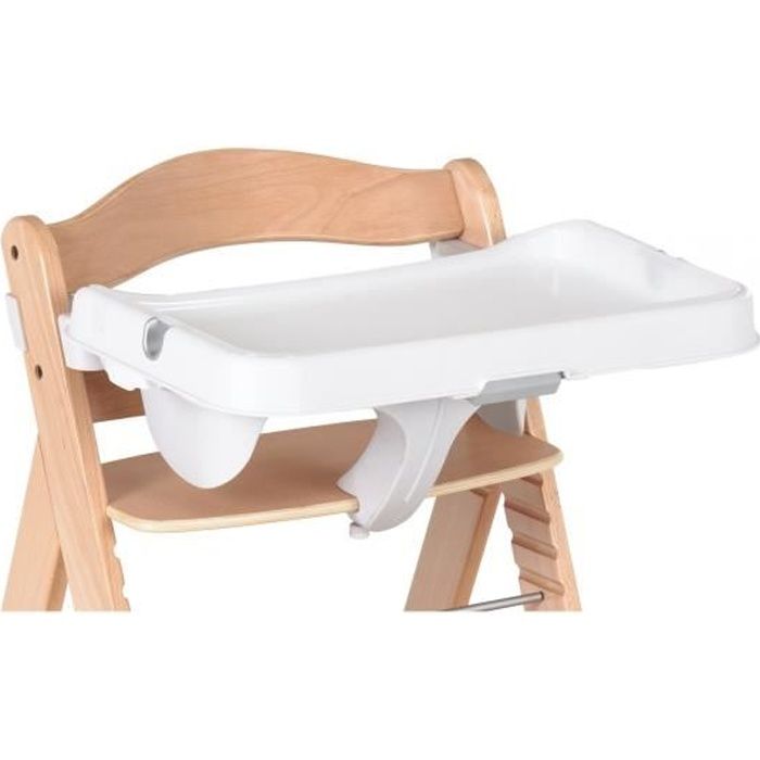 HAUCK Plateau pour chaise haute Alpha + - Blanc