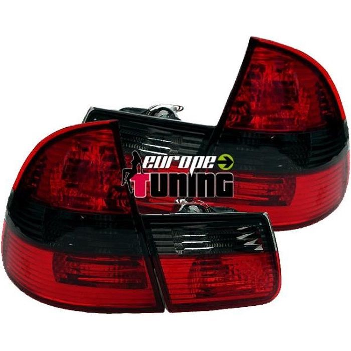 feux arrières design, rouge/gris, BMW E46,... 98-05 rouge-gris pour: BMW serie 3 (E46) Lim./Touring 98-01