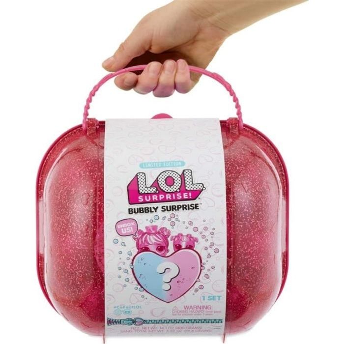 L.O.L. Surprise, Bubbly Surprise - Coffret avec coeur effervescent, 1 Poupée 8cm et 1 Pets 6cm édition limitée, Accessoires, Modèles