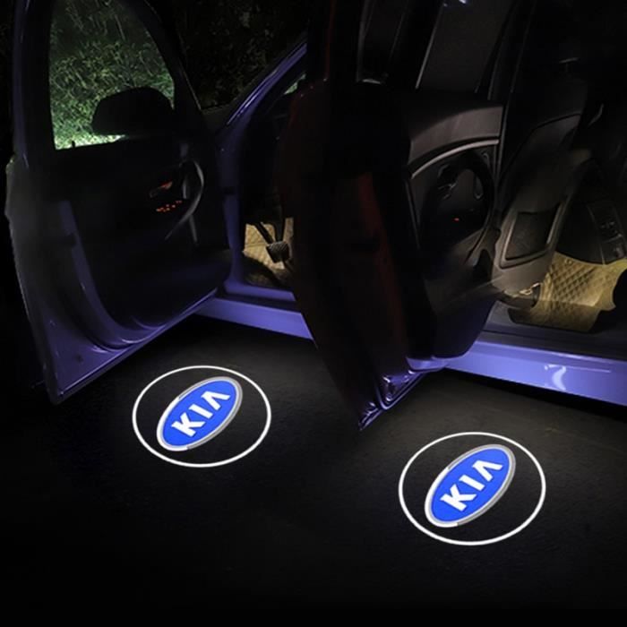 couleur chaude blanche Accessoires de Porte de Voiture Sans Fil Pour Kia K2 K3 K5 K9, Sorento Sportage Rio, P