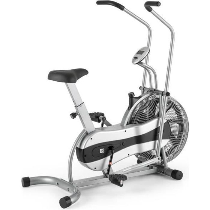 CAPITAL SPORTS Stormstrike 2k Crosstrainer Ergomètre jusqu'à 120 kg – gris