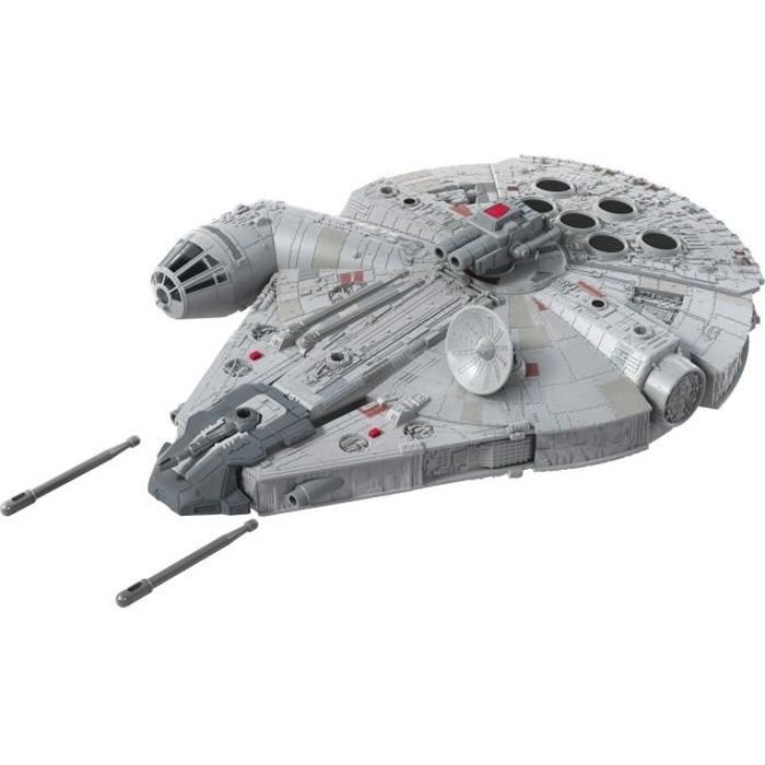 STAR WARS - Mission Fleet - Han Solo et Faucon Millenium - figurine de 6 cm avec véhicule - jouet pour enfants - dès 4 ans