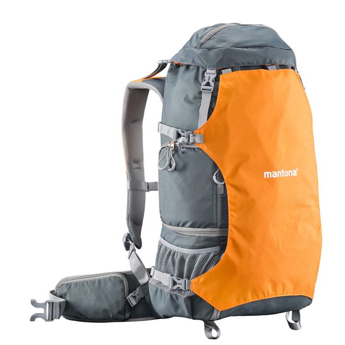 MANTONA ELEMENTSPRO SAC À DOS/BAUDRIER EXTÉRIEUR POUR APPAREIL PHOTO NOIR