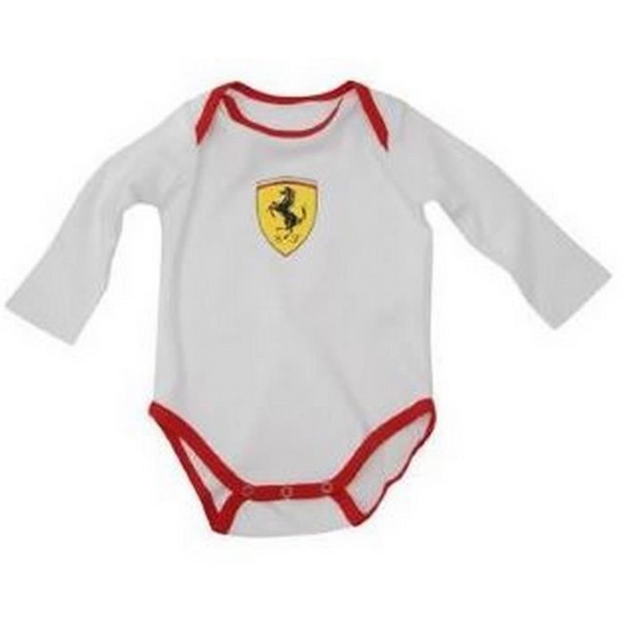 body bébé ferrari.