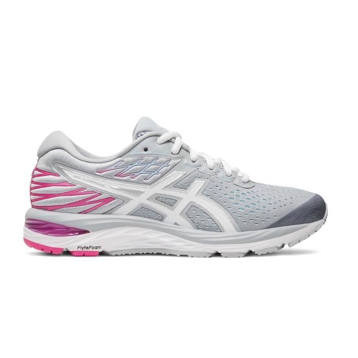 ASICS Baskets running - GEL CUMULUS 21 LD94 - gris/rose - femme