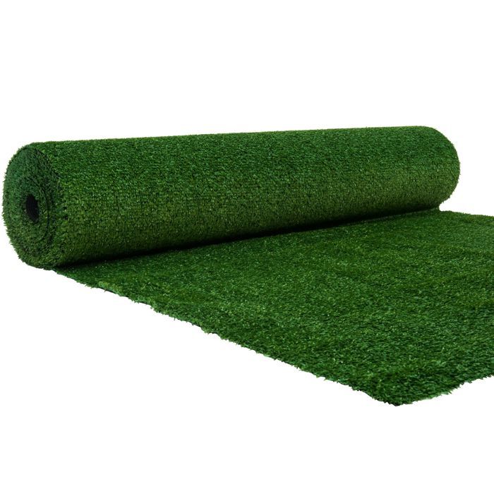 Gazon artificiel Werkapro, épaisseur 1 cm 1 x 10 m soit 10m2