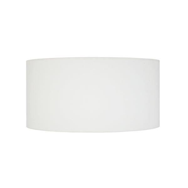 TOSEL Abat - Jour 1 lumière - luminaire intérieur - tissu blanc ivoire - Style urbain - H19cm L35cm P35cm