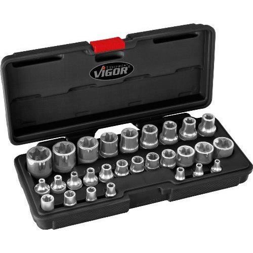 Vigor V2687 Set embouts Torx