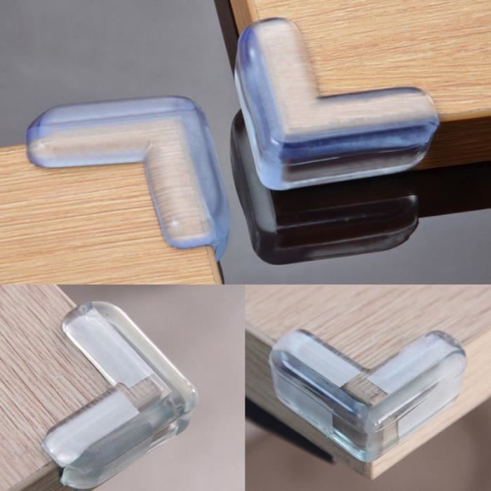 20 pièces Durable Pratique Utile Table Coin Bord Protecteurs Garde pour Enfants Protection PROTEGE COINS-ARRETES