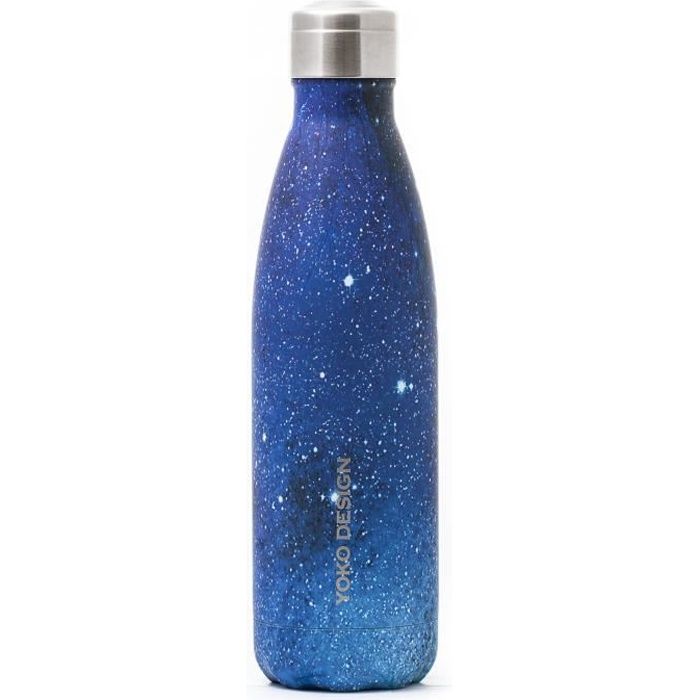 YOKO DESIGN Bouteille isotherme - Galaxy - 500 ml