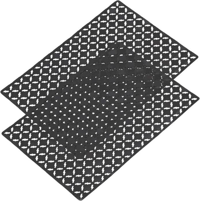 Lot De 8 Tapis De Réfrigérateur En Silicone Multicolore Découpables - Antidérapants Et Faciles à Nettoyer