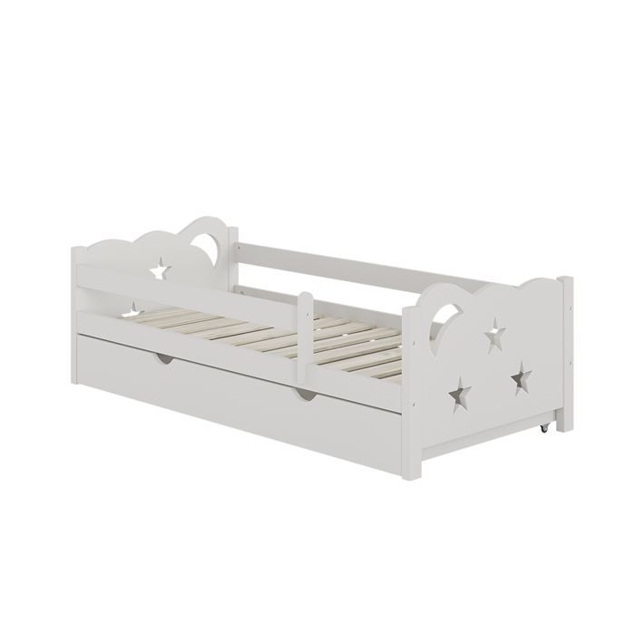 Lit pour enfant Jessica 80x160 cm avec tiroir sans matelas Blanc Vitalispa 40323 Lit pour enfant Jessica 80x160 cm avec tiroir sans matelas Blanc Vitalispa 40323