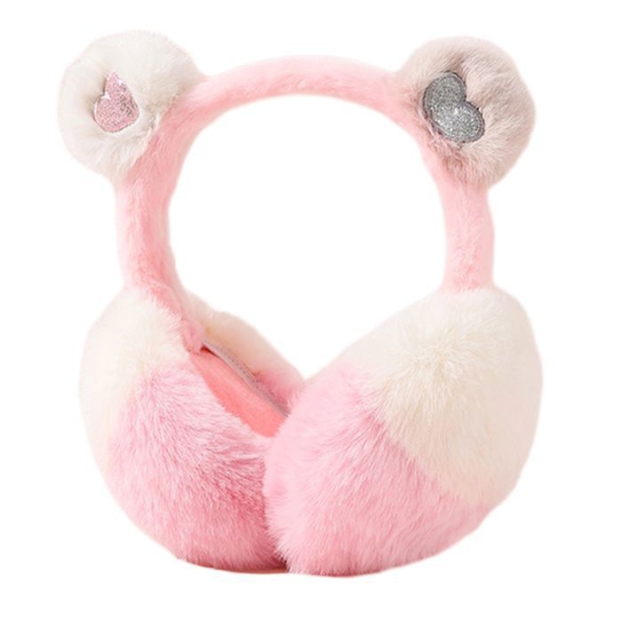Cache-Oreilles En Peluche Pour Femme – Pliables, Doux Et Chauds – Hiver, Ski, Randonnée – Accessoire Mode