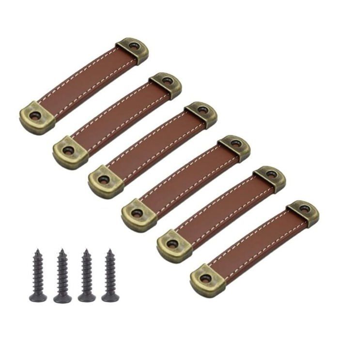 Lot De 10 Poignées De Tiroir Ou D'armoire En Forme De Demi-lune En