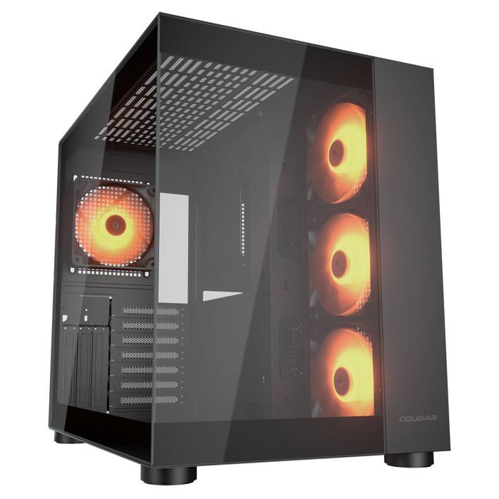 Boitier gaming - Cougar Gaming - FV150RGB - Noir - Mini-ITX Micro-ATX ATX - GPU 400 mm