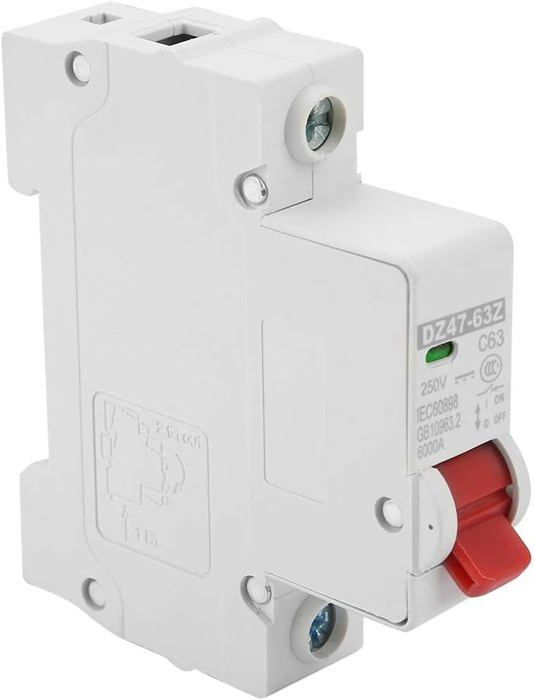 Disjoncteur Miniature DC DZ47-63Z-1P 40A - Protection Solaire Et Systèmes Courant Continu