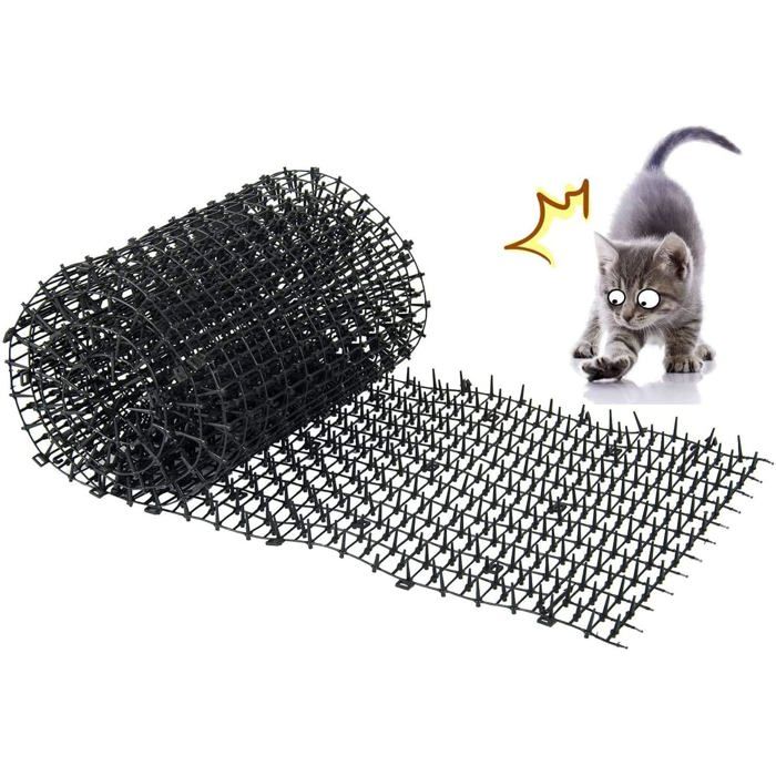 Meilleurs prix pour Tapis Anti-Chat dEpine Grille de Jardin Anti Chiens Chats Animaux de Compagnie 200 x 30 cm