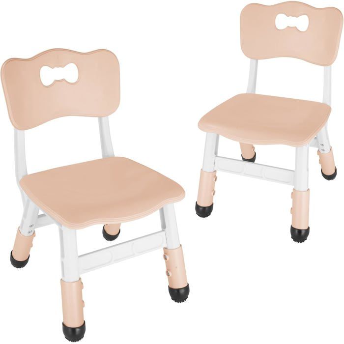 Chaise enfant réglable FUNLIO - 2 pièces 3 niveaux de hauteur approuvée CPC et CE Chaise enfant réglable FUNLIO - 2 pièces 3 niveaux de hauteur approuvée CPC et CE