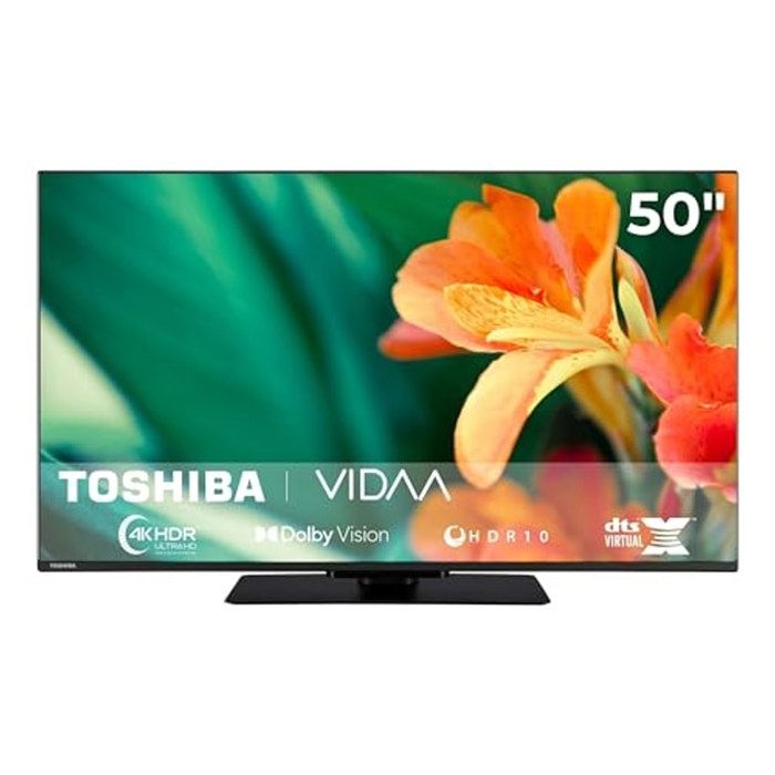 Téléviseur LED Toshiba 50UV3463DA 4K UHD VIDAA Smart TV Dolby Vision