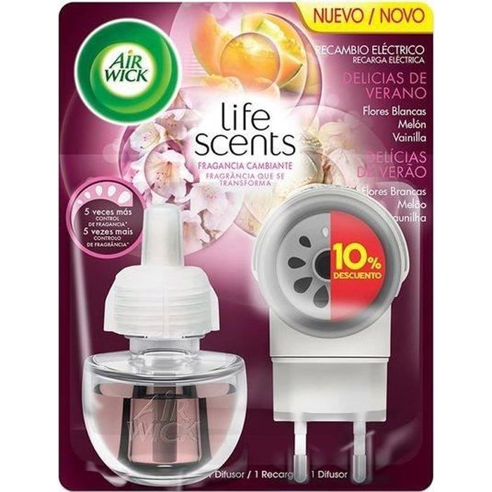 AIR WICK - recharge diffuseur electrique 19ml desodorisant life delices air  wick, Produits de nettoyage et d'entretien, Les archives officielles de  Merkandi