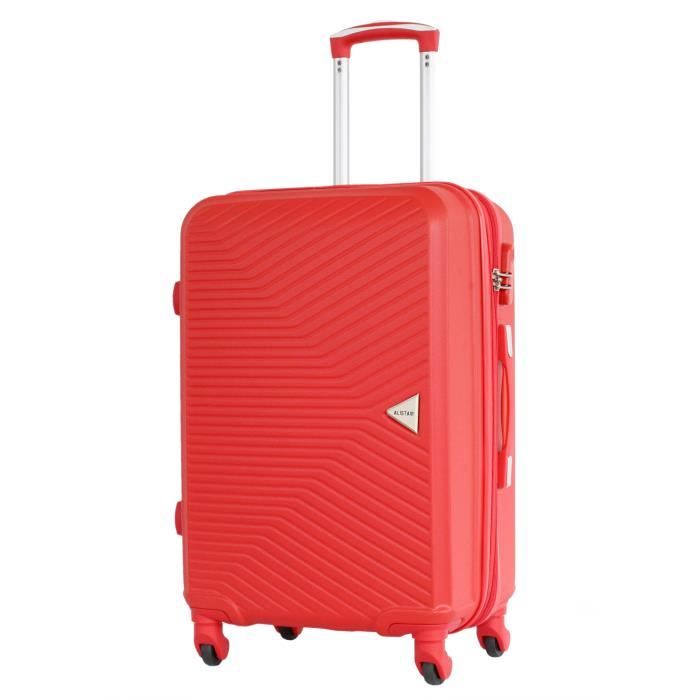 alistair "iron" valise taille moyenne 65 cm - rouge
