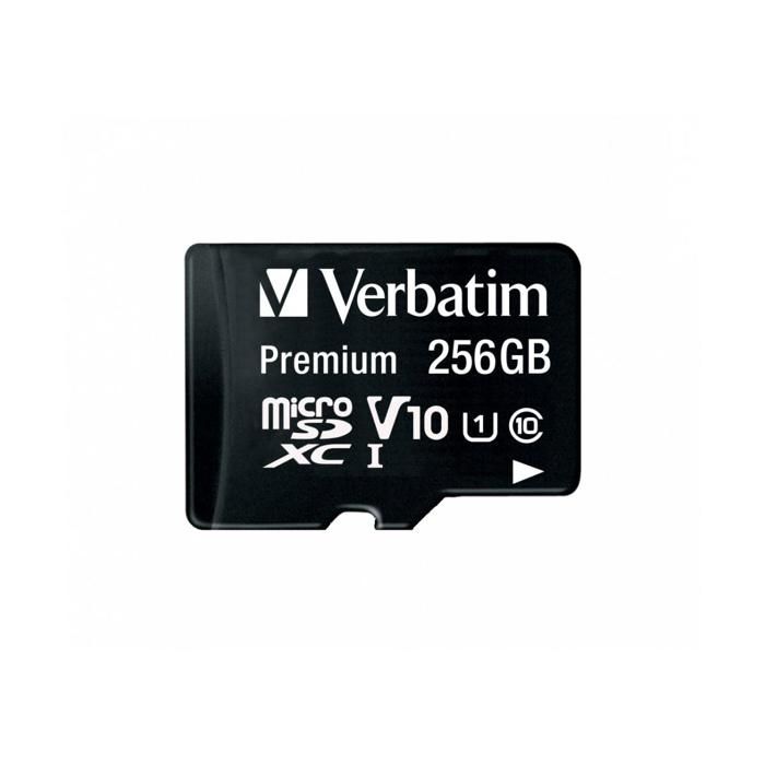 Verbatim Premium Carte mémoire flash adaptateur SD inclus e UHS Class 1 / Class10 microSDXC UHS I - vue 4