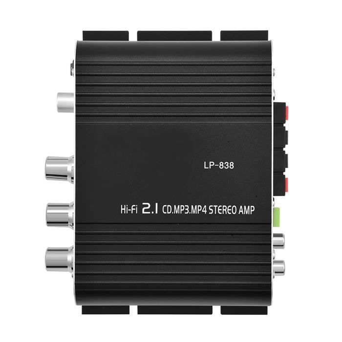 Mini amplificateur de puissance stéréo Bluetooth CLASS-D avec contrôle 